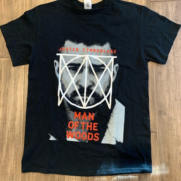 5/$25 Item Justin Timberlake Man Of The Woods Tour Tee - Picture 1 of 3